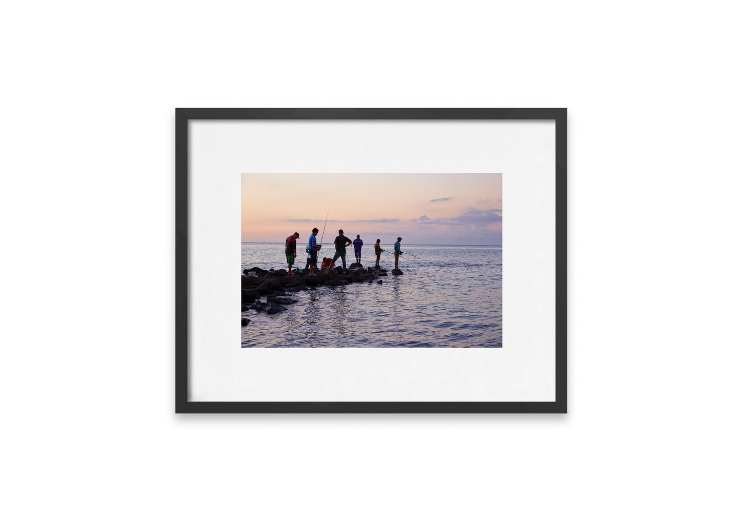 Evening on the rocks