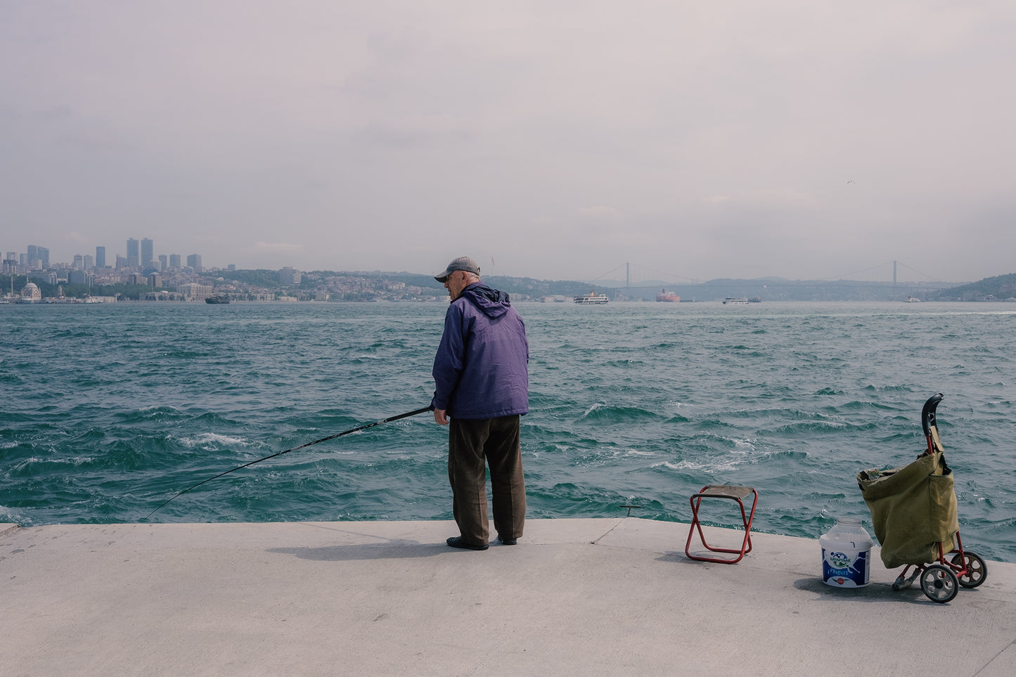 Istanbul fisherman
